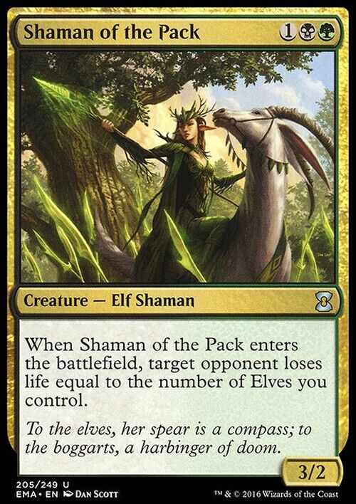 Shaman of the Pack ~ Eternal Masters [ NearMint ] [ Magic MTG ] - London Magic Traders Limited