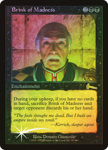 FOIL Brink of Madness ~ Urza's Legacy [ Excellent ] [ Magic MTG ] - London Magic Traders Limited