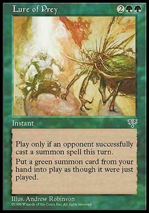 Lure of Prey ~ Mirage [ Excellent ] [ Magic MTG ] - London Magic Traders Limited