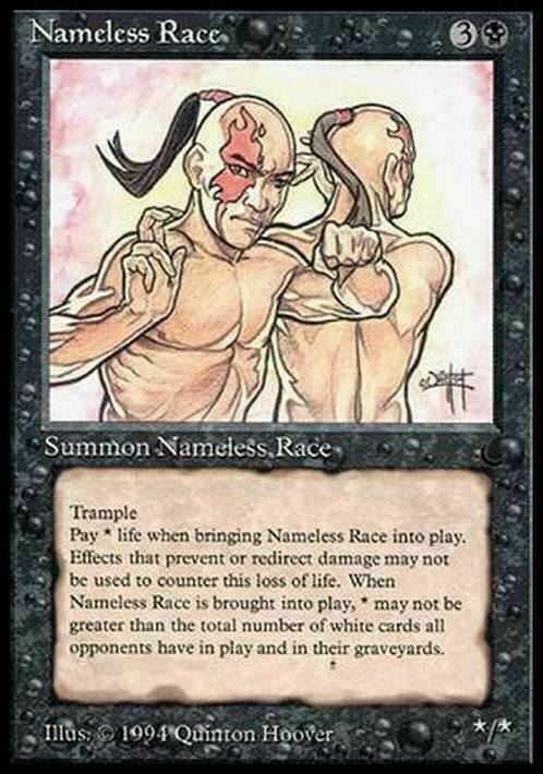 Nameless Race ~ The Dark [ Excellent ] [ Magic MTG ] - London Magic Traders Limited