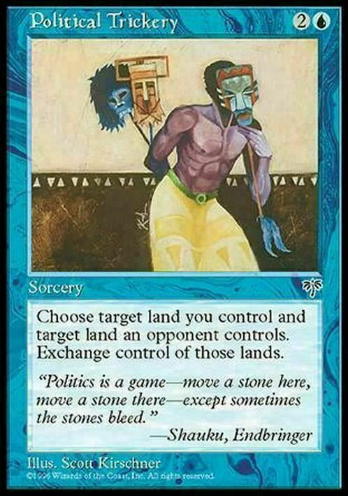 Political Trickery ~ Mirage [ Excellent ] [ Magic MTG ] - London Magic Traders Limited
