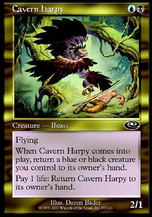 Cavern Harpy ~ Planeshift [ Excellent ] [ Magic MTG ] - London Magic Traders Limited