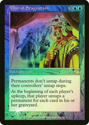FOIL Mist of Stagnation ~ Judgment [ GOOD CONDITION ] [ Magic MTG ] - London Magic Traders Limited