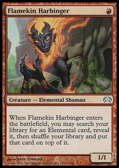 Flamekin Harbinger ~ Planechase [ Excellent ] [ Magic MTG ] - London Magic Traders Limited