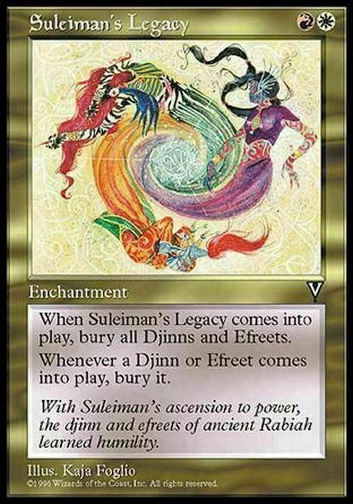 Suleiman's Legacy ~ Visions [ MODERATELY PLAYED ] [ Magic MTG ] - London Magic Traders Limited