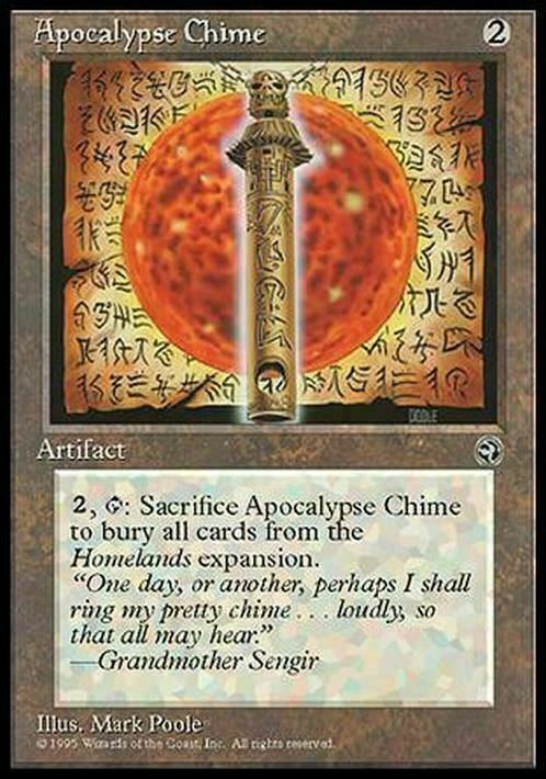 Apocalypse Chime ~ Homelands [ Excellent ] [ Magic MTG ] - London Magic Traders Limited