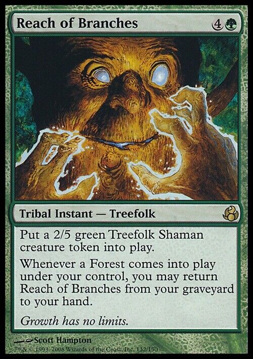 Reach of Branches ~ Morningtide [ Excellent ] [ Magic MTG ] - London Magic Traders Limited