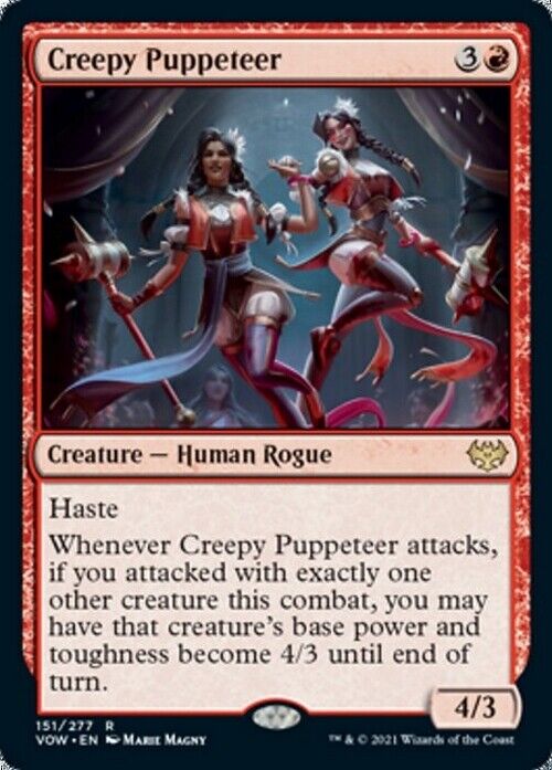 Creepy Puppeteer ~ Crimson Vow [ NearMint ] [ Magic MTG ] - London Magic Traders Limited