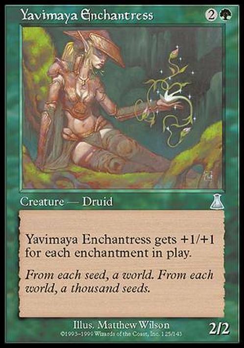 Yavimaya Enchantress ~ Urza's Destiny [ Excellent ] [ Magic MTG ] - London Magic Traders Limited