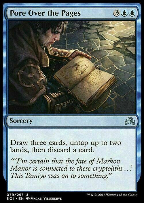 Pore Over the Pages ~ Shadows over Innistrad [ Excellent ] [ Magic MTG ] - London Magic Traders Limited