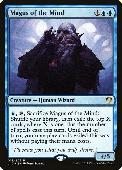 Magus of the Mind ~ Commander 2017 [ Excellent ] [ Magic MTG ] - London Magic Traders Limited