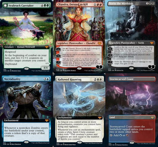 Choose your BORDERLESS / Extended ~ Crimson Vow [ NearMint ] [ Magic MTG ] - London Magic Traders Limited