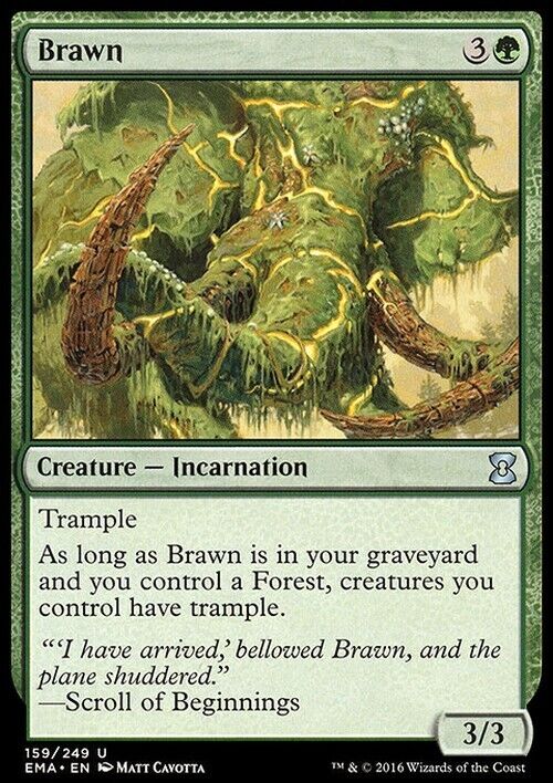 Brawn ~ Eternal Masters [ Excellent ] [ Magic MTG ] - London Magic Traders Limited