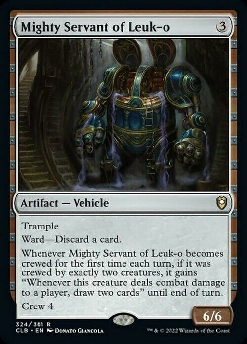 Mighty Servant of Leuk-o ~ Commander Legends 2: Baldur's Gate [ NM ] [ MTG ] - London Magic Traders Limited