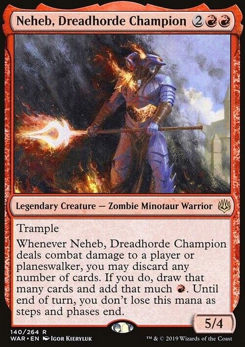 Neheb, Dreadhorde Champion ~ War of the Spark [ NearMint ] [ Magic MTG ] - London Magic Traders Limited