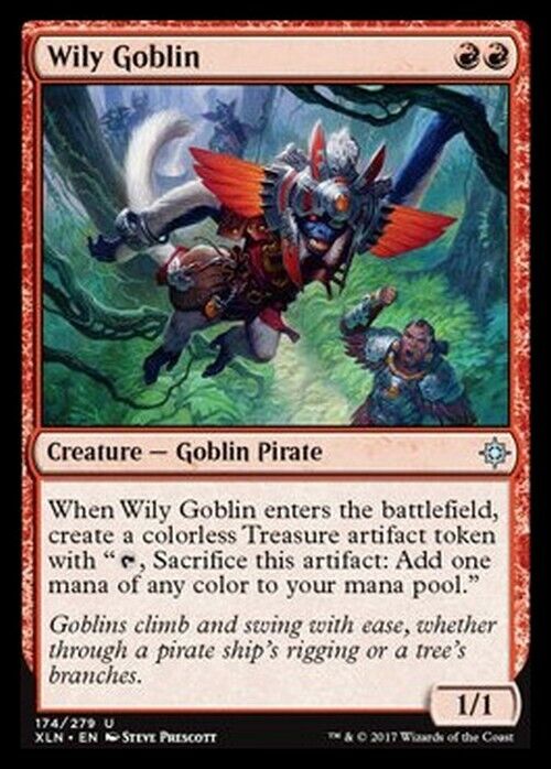 Wily Goblin ~ Ixalan [ Excellent ] [ Magic MTG ] - London Magic Traders Limited