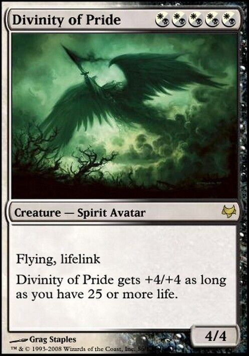 Divinity of Pride ~ Eventide [ Excellent ] [ Magic MTG ] - London Magic Traders Limited