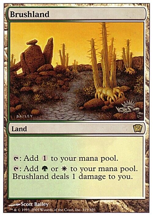 Brushland ~ Ninth Edition [ Excellent ] [ Magic MTG ] - London Magic Traders Limited
