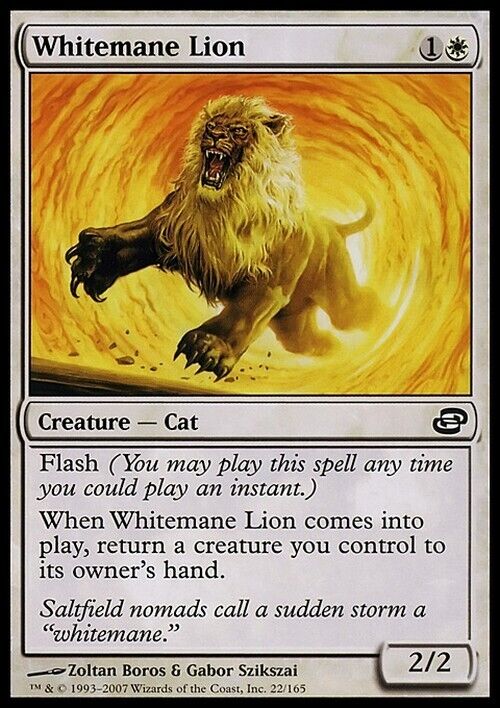 Whitemane Lion ~ Planar Chaos [ Excellent ] [ Magic MTG ] - London Magic Traders Limited