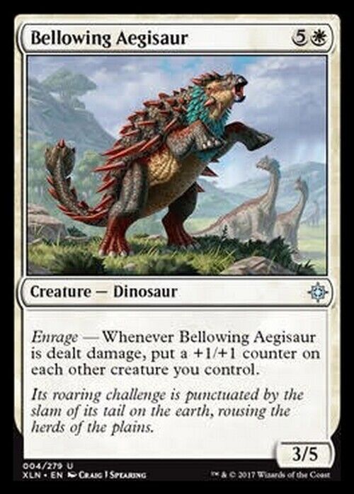 Bellowing Aegisaur ~ Ixalan [ Excellent ] [ Magic MTG ] - London Magic Traders Limited