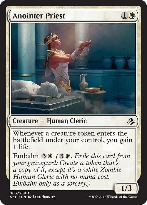 Anointer Priest ~ Amonkhet [ Excellent ] [ Magic MTG ] - London Magic Traders Limited