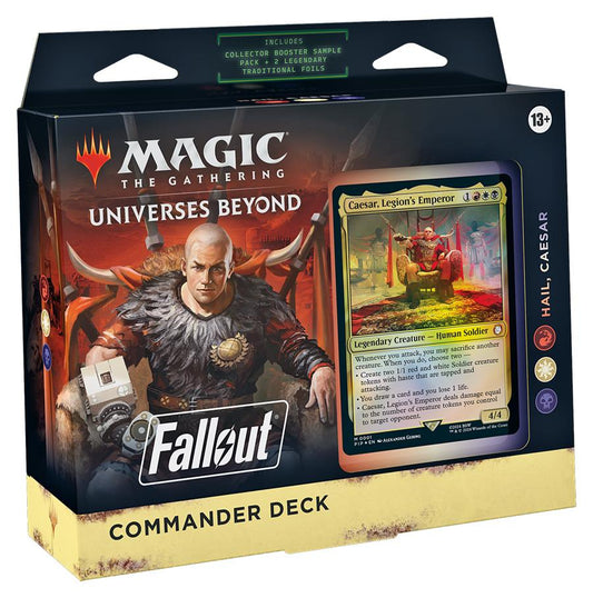 Hail, Caesar Commander Deck ~ Universes Beyond: Fallout ~ MTG Sealed - London Magic Traders Limited