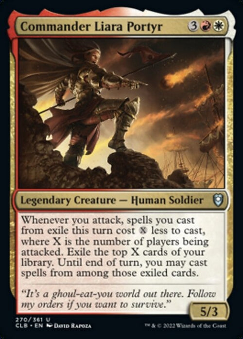 Commander Liara Portyr ~ Commander Legends 2 [ EX ] [ Magic MTG ]