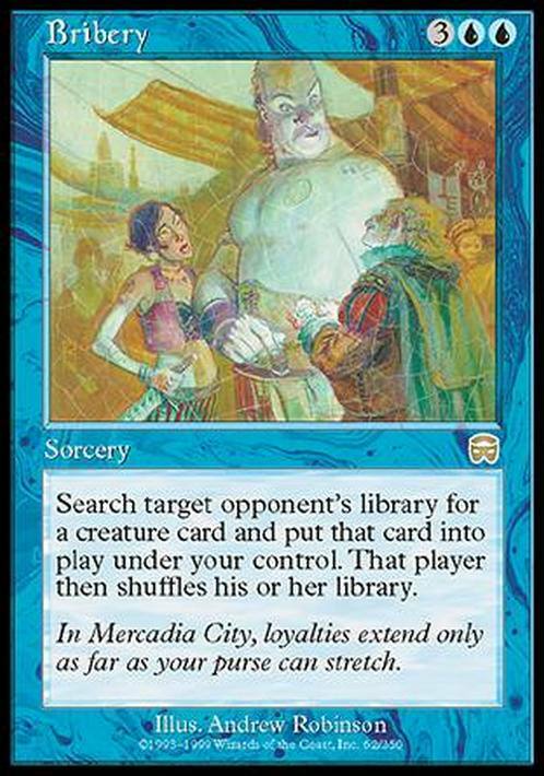 Bribery ~ Mercadian Masques [ NearMint ] [ Magic MTG ]