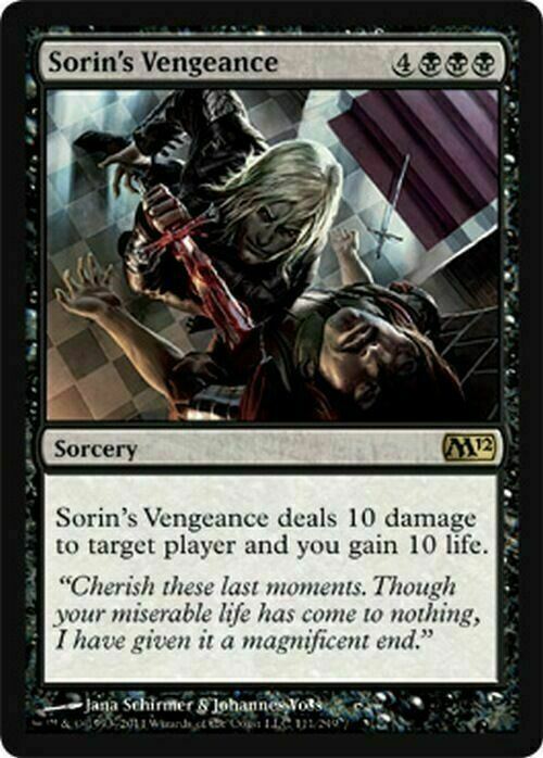 Sorin's Vengeance ~ Magic 2012 [ Excellent ] [ Magic MTG ]