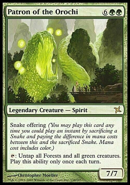 Patron of the Orochi ~ Betrayers of Kamigawa [ EX ] [ Magic MTG ] - London Magic Traders Ltd