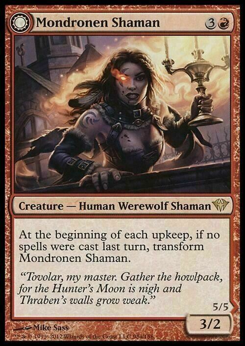 Mondronen Shaman ~ Dark Ascension [ Excellent ] [ Magic MTG ]