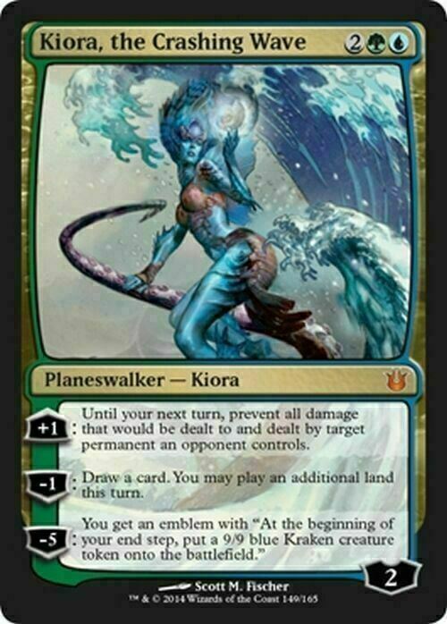 Kiora, the Crashing Wave ~ Born of the Gods [ Excellent ] [ Magic MTG ]