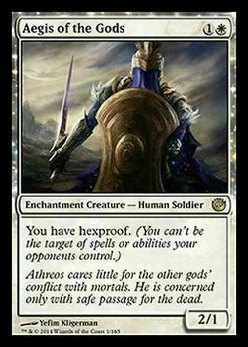 Aegis of the Gods ~ Journey into Nyx [ Excellent ] [ Magic MTG ] - London Magic Traders Ltd