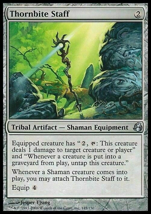 Thornbite Staff ~ Morningtide [ Excellent ] [ Magic MTG ]
