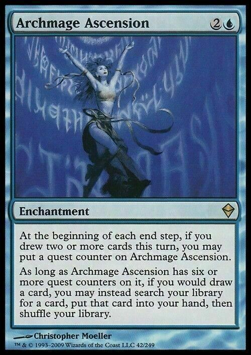 Archmage Ascension ~ Zendikar [ Excellent ] [ Magic MTG ]