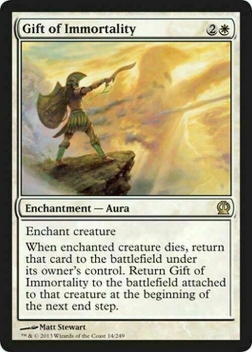 Gift of Immortality ~ Theros [ Excellent ] [ Magic MTG ]
