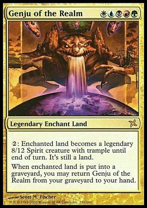 Genju of the Realm ~ Betrayers of Kamigawa [ PLAYED ] [ Magic MTG ]