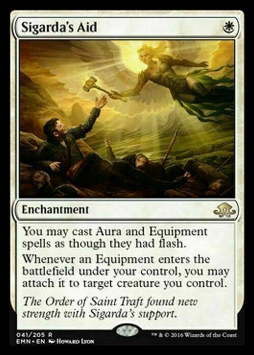 Sigarda's Aid ~ Eldritch Moon [ Excellent ] [ Magic MTG ]