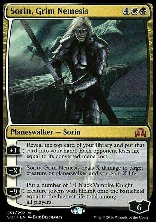 Sorin, Grim Nemesis ~ Shadows over Innistrad [ Excellent ] [ Magic MTG ]