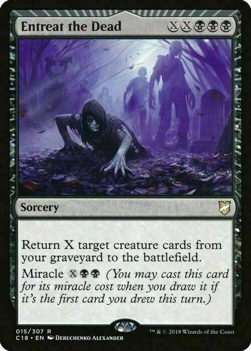 Entreat the Dead ~ Commander 2018 [ Excellent ] [ Magic MTG ]