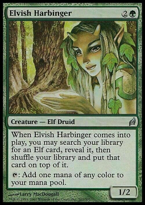Elvish Harbinger ~ Lorwyn [ PLAYED ] [ Magic MTG ]