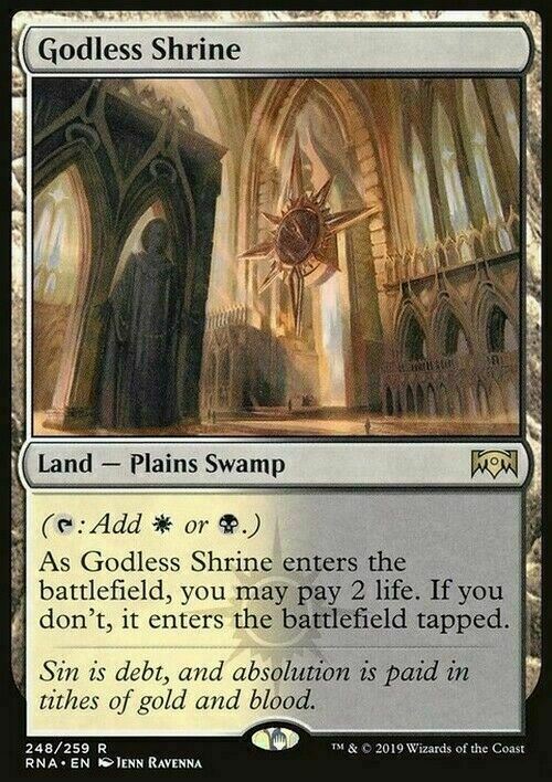 Godless Shrine ~ Ravnica Allegiance [ NearMint ] [ Magic MTG ]