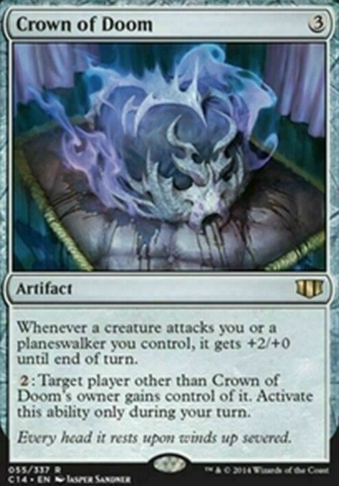 Crown of Doom ~ Commander 2014 [ Excellent ] [ Magic MTG ]