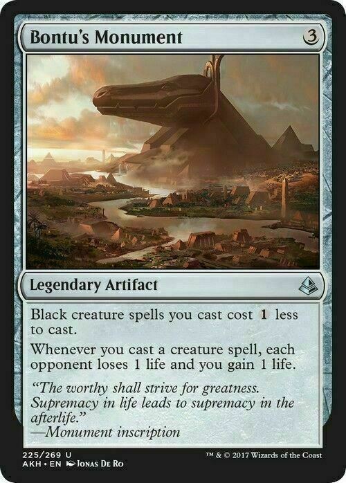 Bontu's Monument ~ Amonkhet [ Excellent ] [ Magic MTG ]