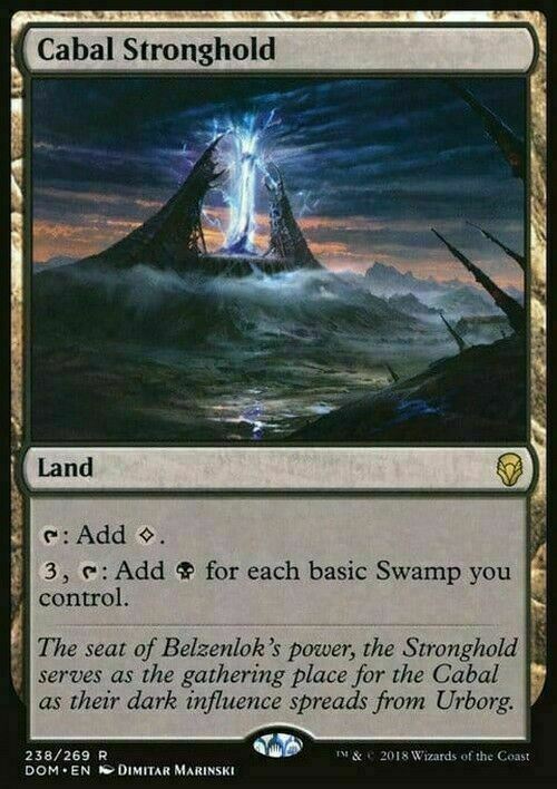 Cabal Stronghold ~ Dominaria [ NearMint ] [ Magic MTG ]