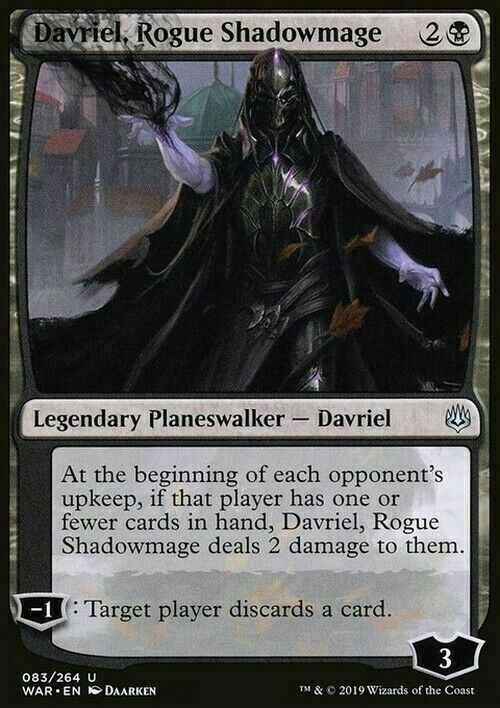 Davriel, Rogue Shadowmage ~ War of the Spark [ NearMint ] [ Magic MTG ]