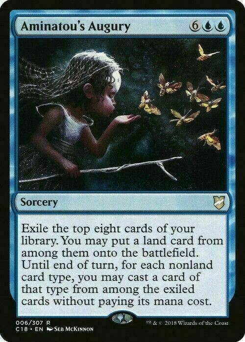 Aminatou's Augury ~ Commander 2018 [ NearMint ] [ Magic MTG ]