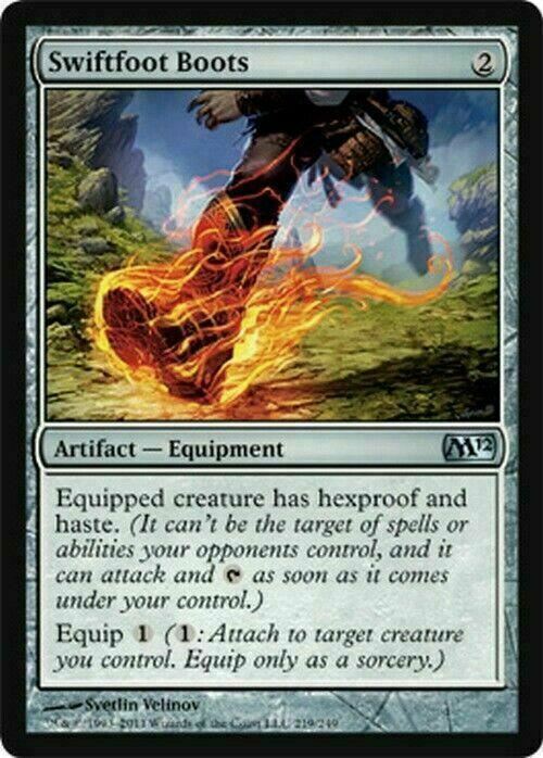 Swiftfoot Boots ~ Magic 2012 [ Excellent ] [ Magic MTG ] - London Magic Traders Limited