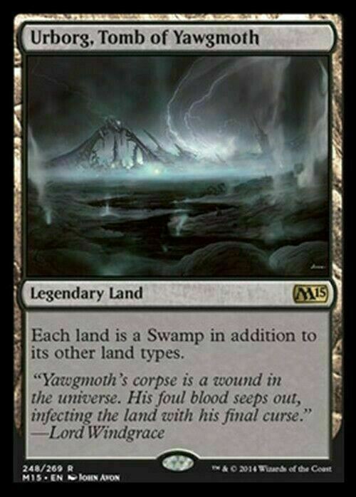 Urborg, Tomb of Yawgmoth ~ Magic 2015 [ PLAYED ] [ Magic MTG ]