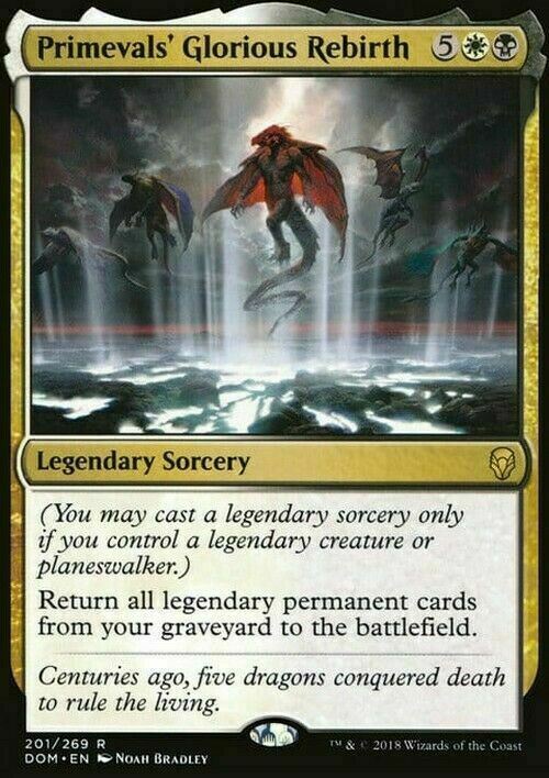Primevals' Glorious Rebirth ~ Dominaria [ NearMint ] [ Magic MTG ]